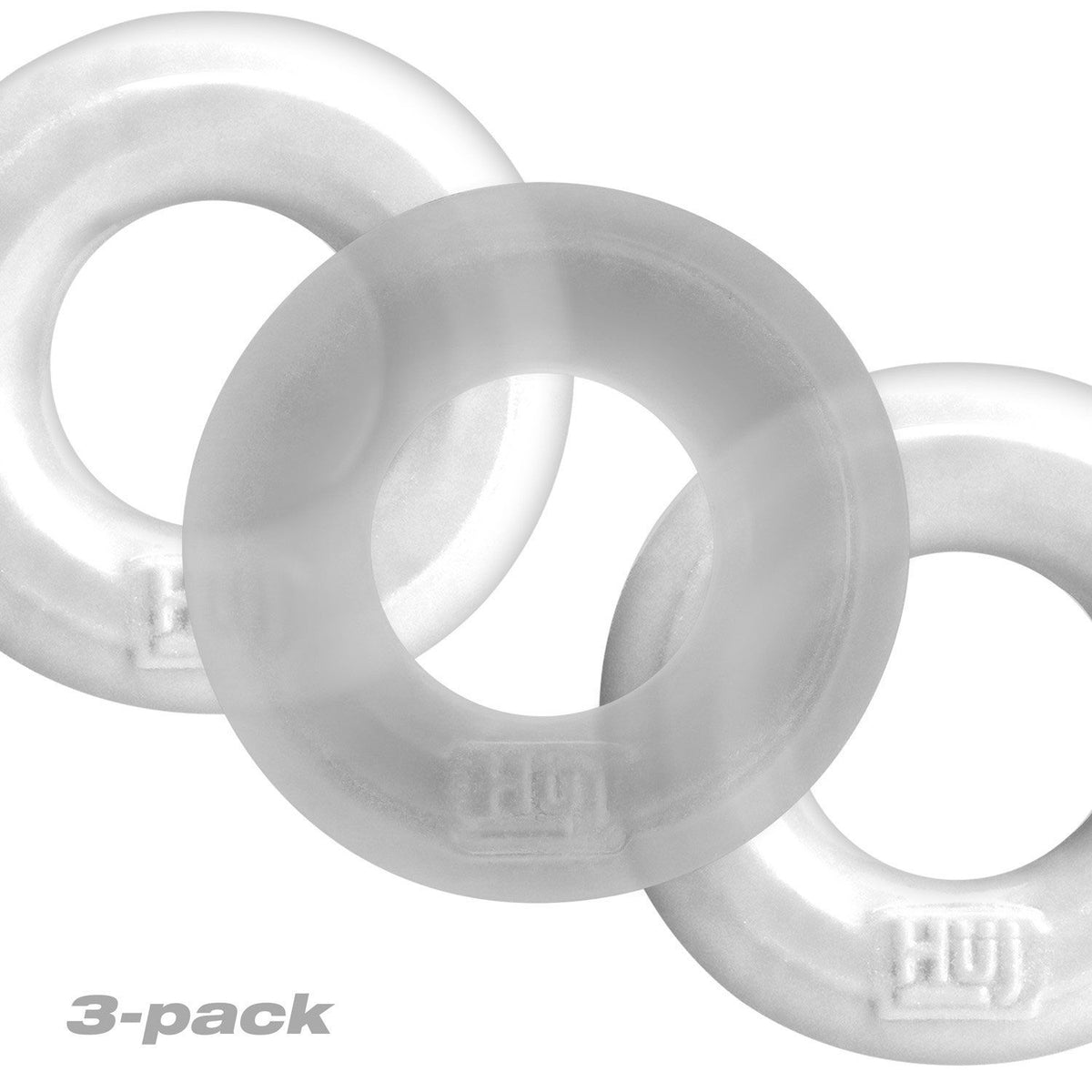 Huj3 C-Ring 3-Pack - Cherry / Ice