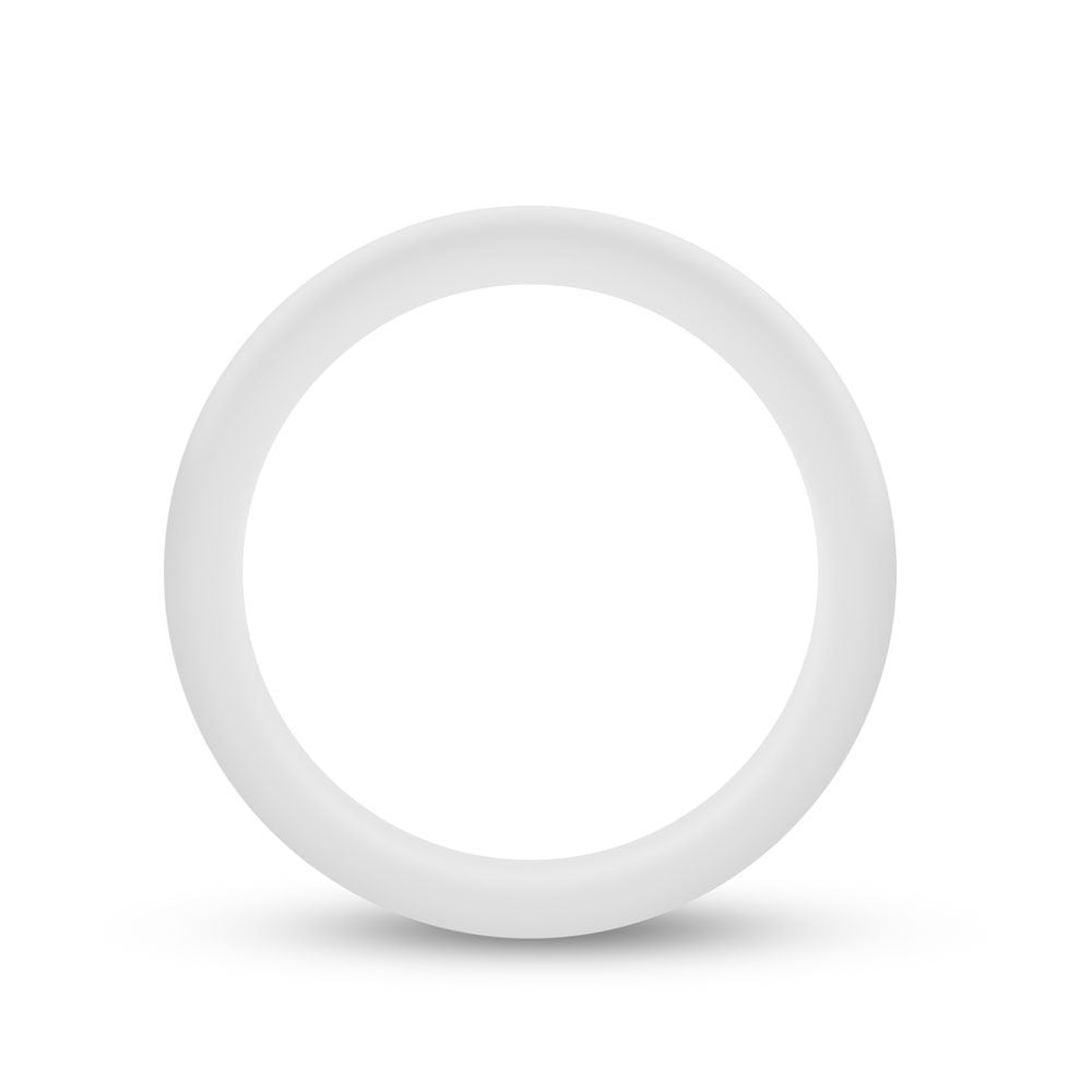 Performance - Silicone Glo Cock Ring - Blue Glow