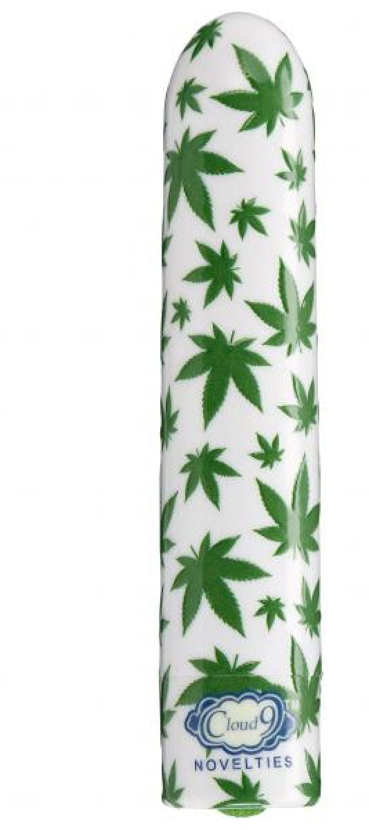 420 Slim Cannabis Leaf Vibe - White/green