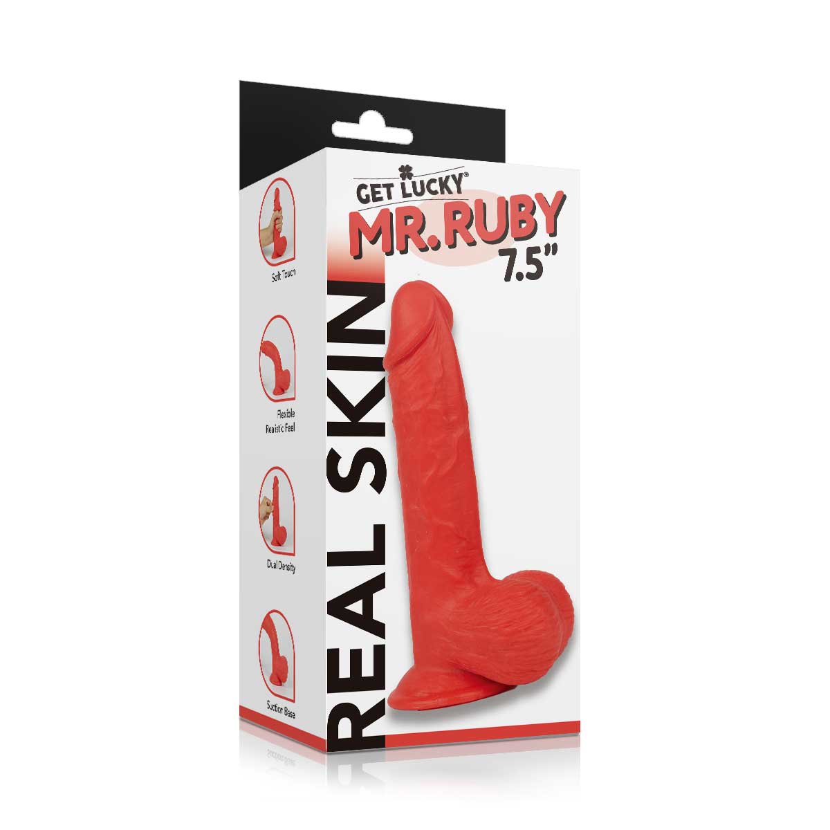 Get Lucky Ms. Navy 7.5 Inch Dildo - Blue