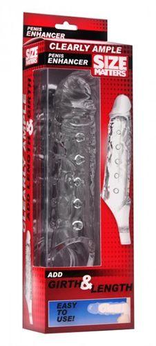 Clearly Ample Penis Enhancer - Clear - Love It Wet