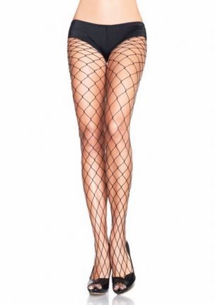 Pantimedias de red para valla - Talla única - Negro