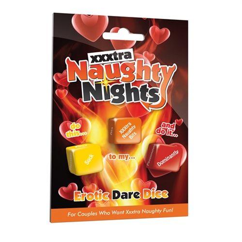 Xxxtra Naughty Nights Dice - Love It Wet
