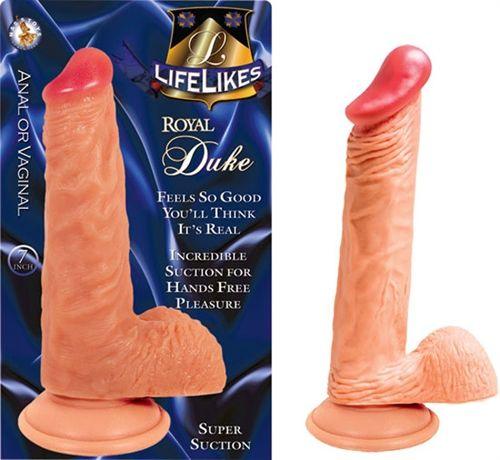 Lifelike Flesh Royal Duke 7 Inch - Love It Wet