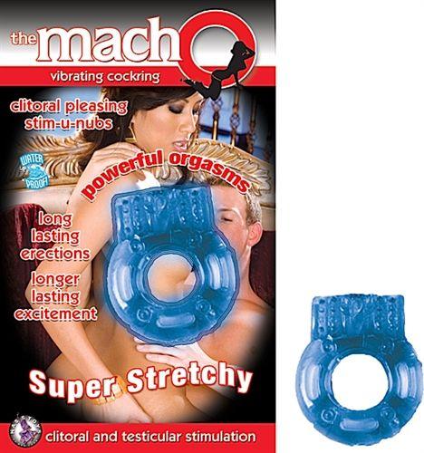The Macho Vibrating Cockring - Love It Wet