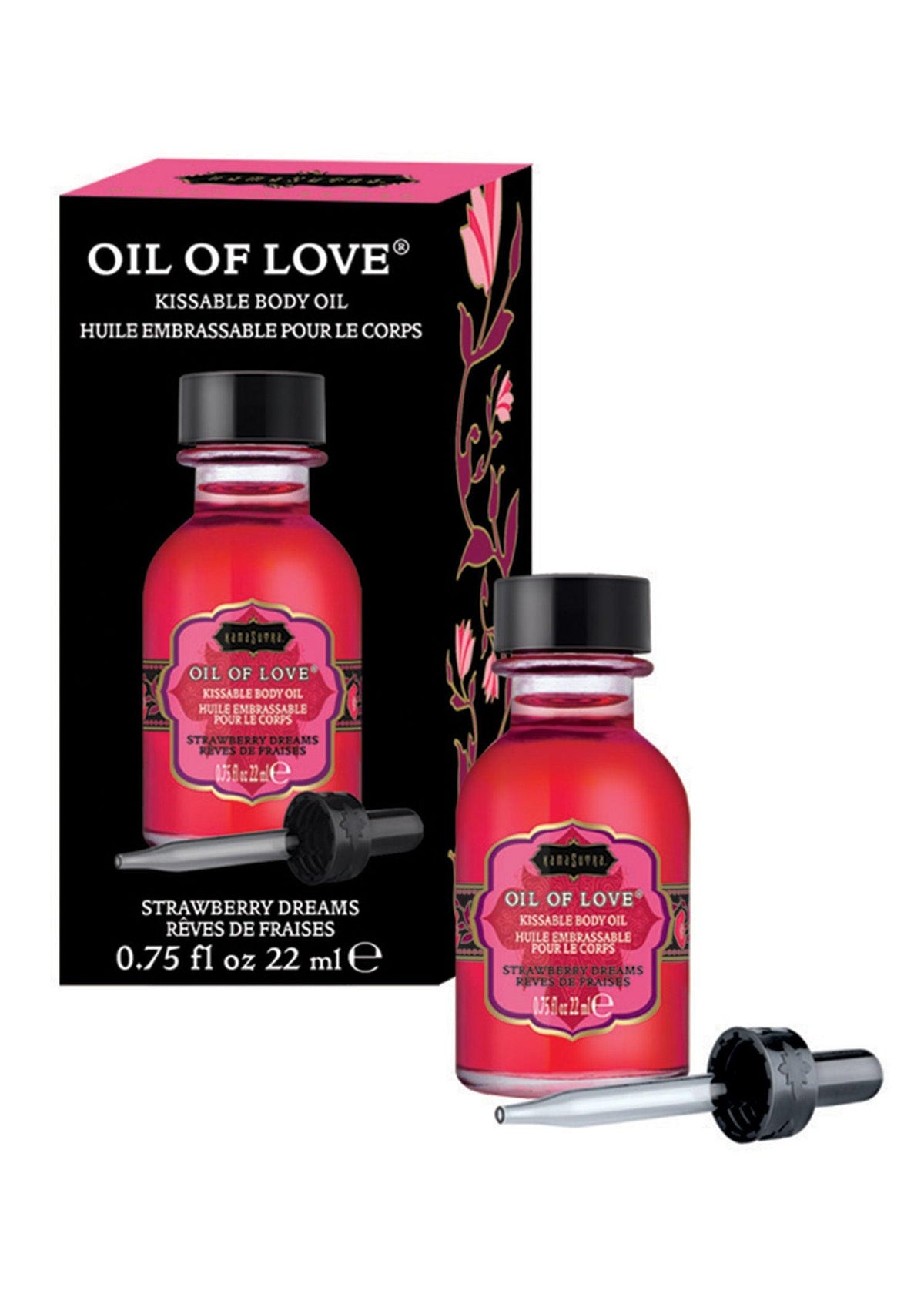 Oil of Love - Strawberry Dreams - 0.75 Fl. Oz. / 22 ml - Love It Wet