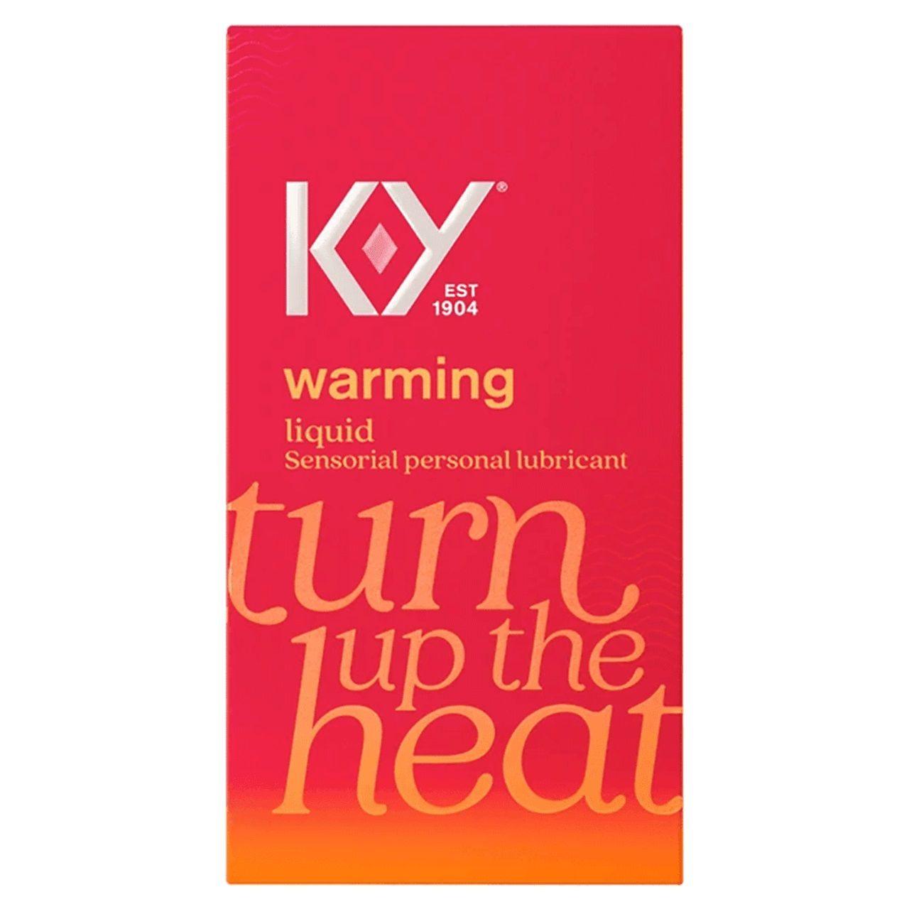 K-Y Warming Liquid 2.5 Oz Bottle - Love It Wet