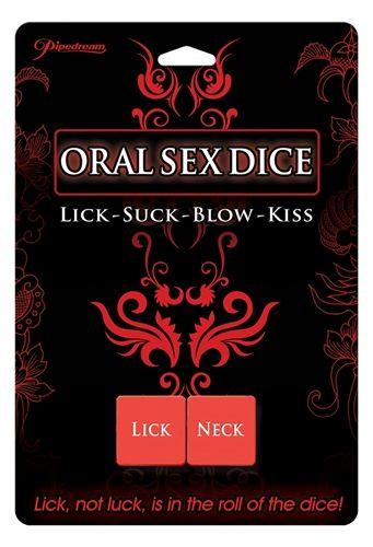 Oral Sex Dice - Love It Wet