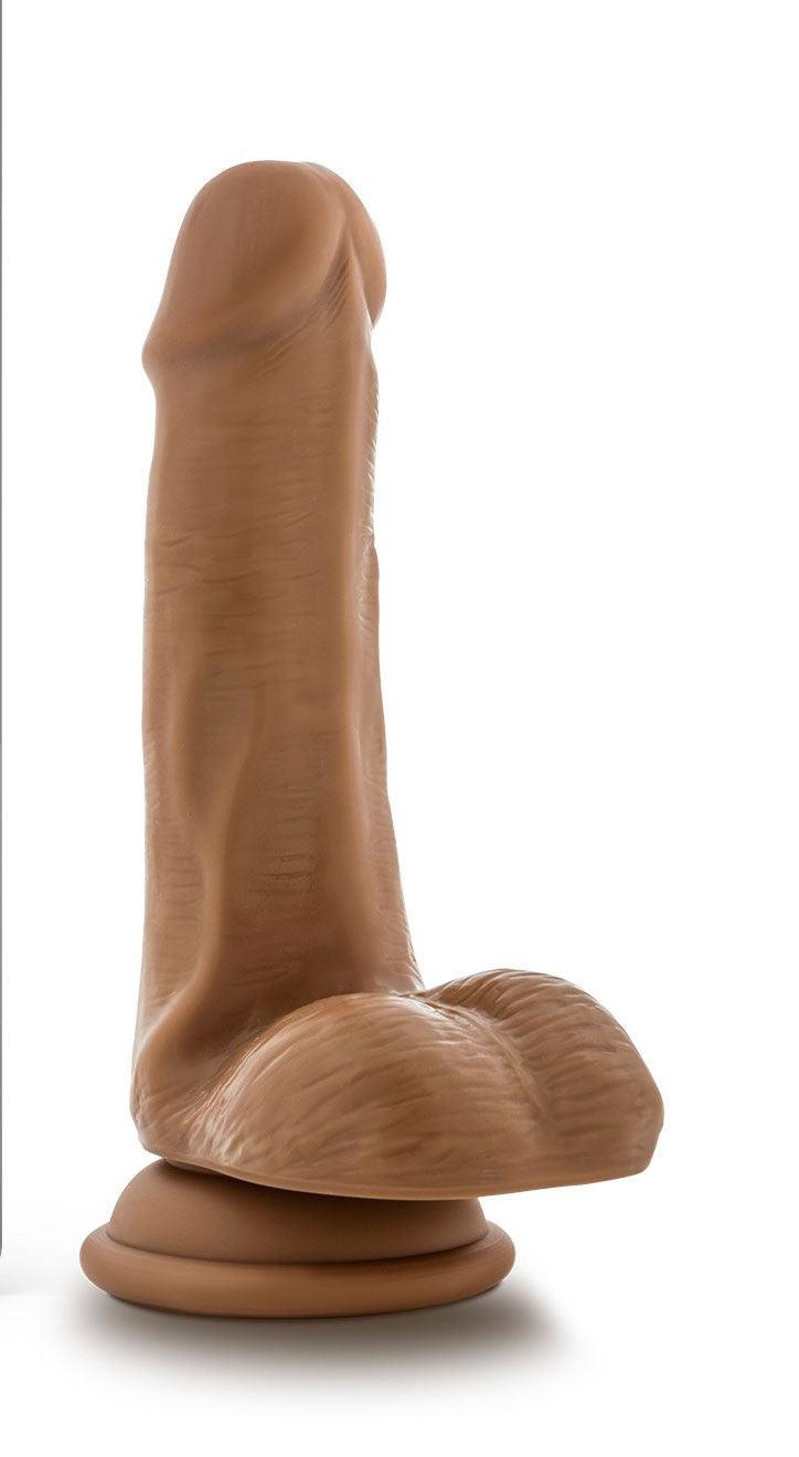 Dr. Skin - Dr. Jeffrey - 6.5 Inch Dildo With Balls - Tan - Love It Wet