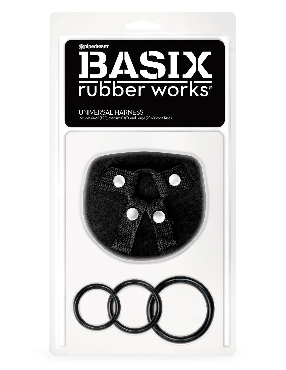 Basix Rubber Works Universal Harness - Love It Wet