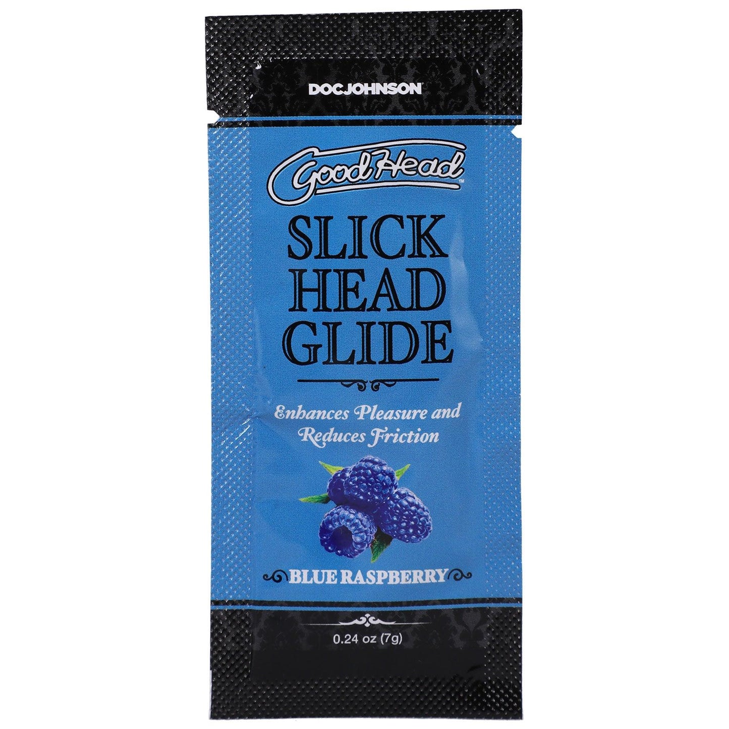 Goodhead - Slick Head Glide - Blue Raspberry - 0.24 Oz - Love It Wet