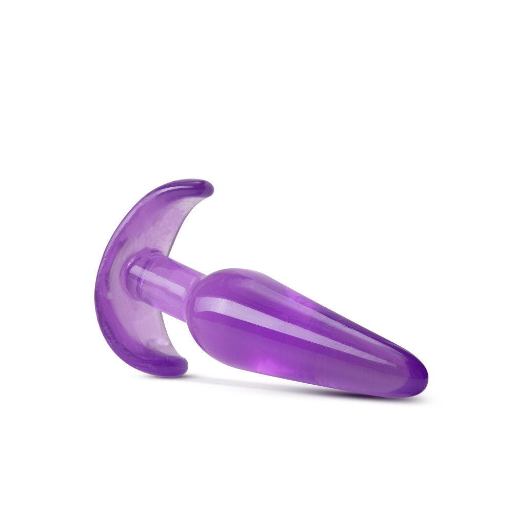 B Yours - Slim Anal Plug - Purple - Love It Wet