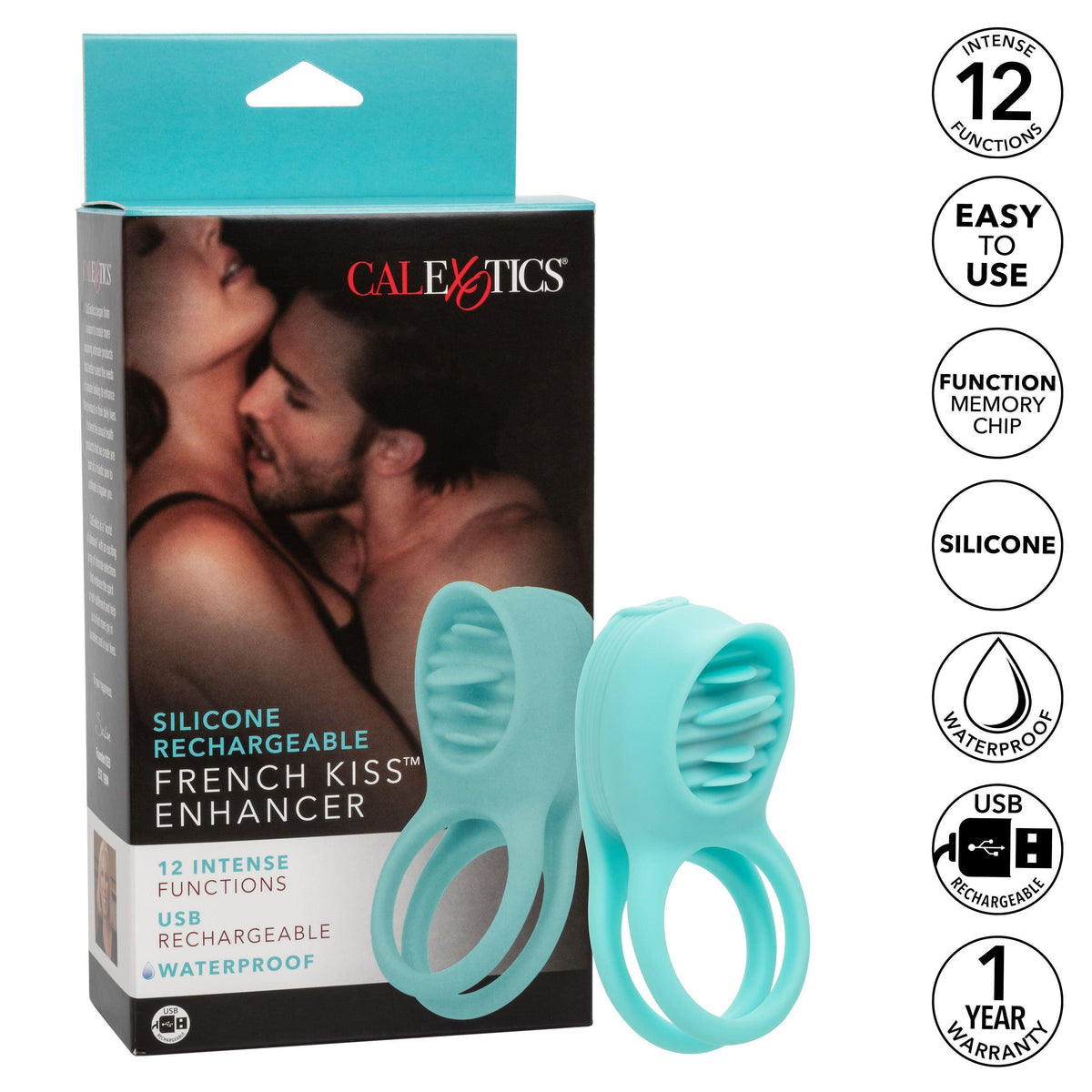 Silicone Rechargeable French Kiss Enhancer - Love It Wet