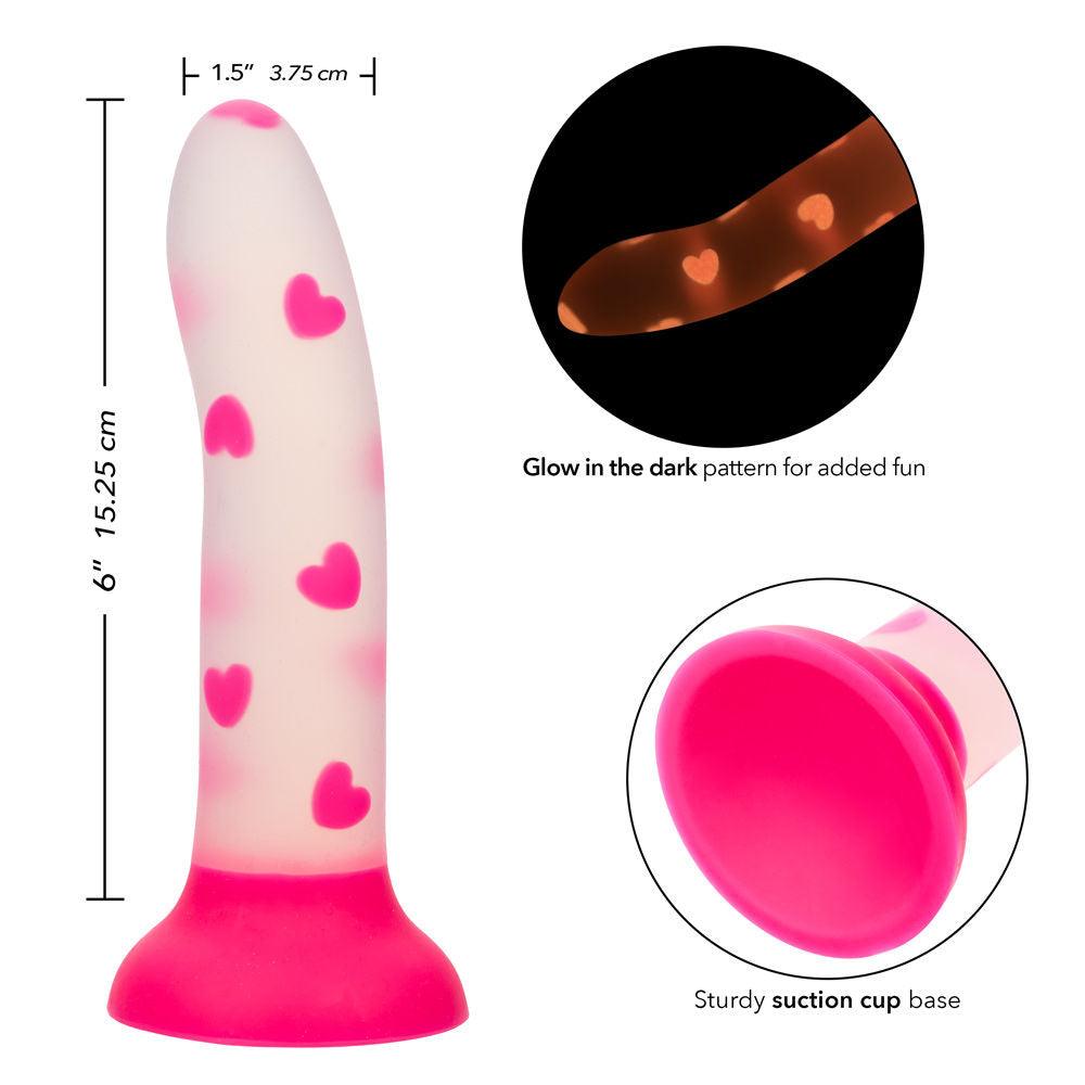 Glow Stick Heart - Pink - Love It Wet