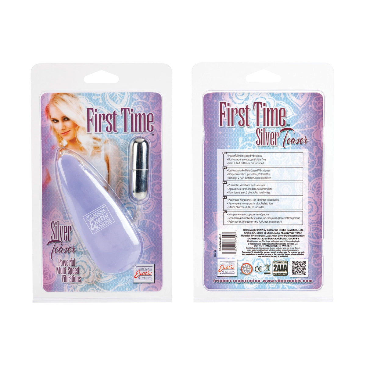 Pocket Exotics Vibrating Egg - Silver - Love It Wet