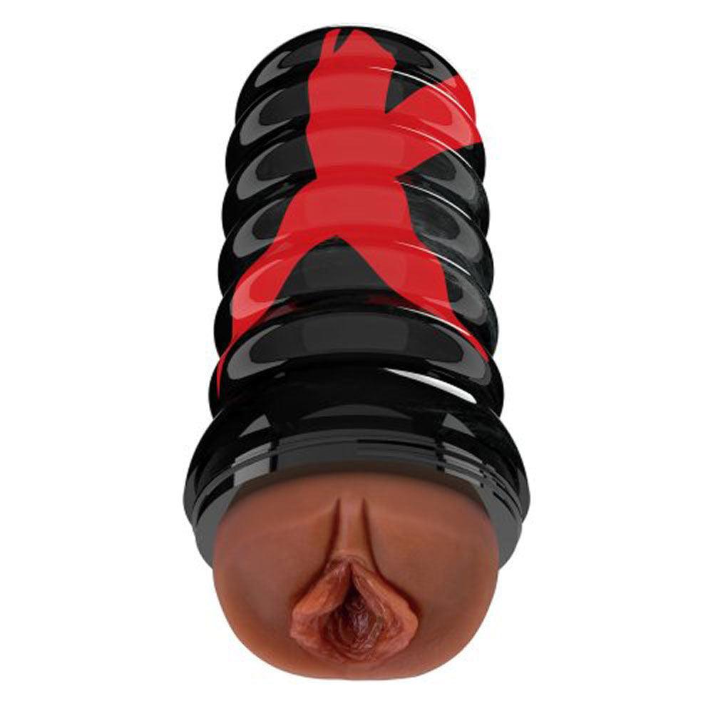 Air-Tight Pussy Stroker - Brown - Love It Wet