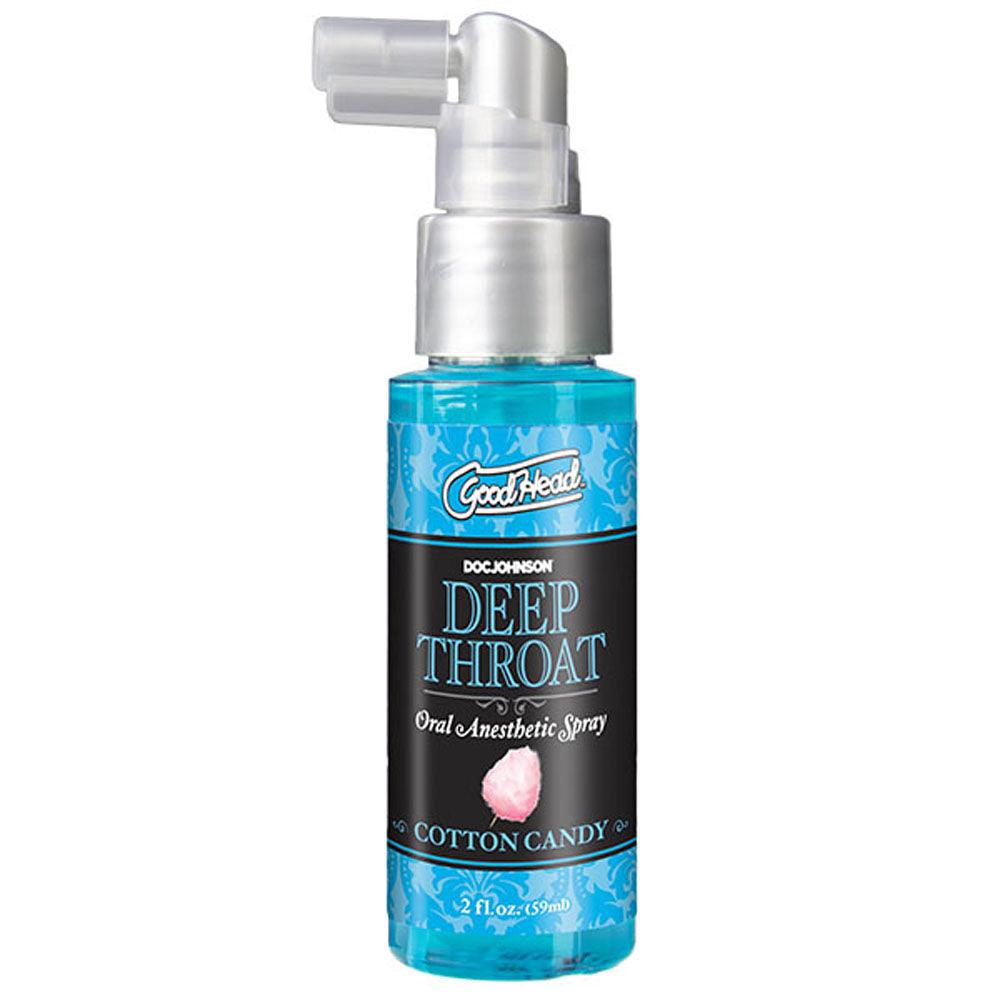 Goodhead - Deep Throat Spray - Cotton Candy - 2 Fl. Oz. - Love It Wet
