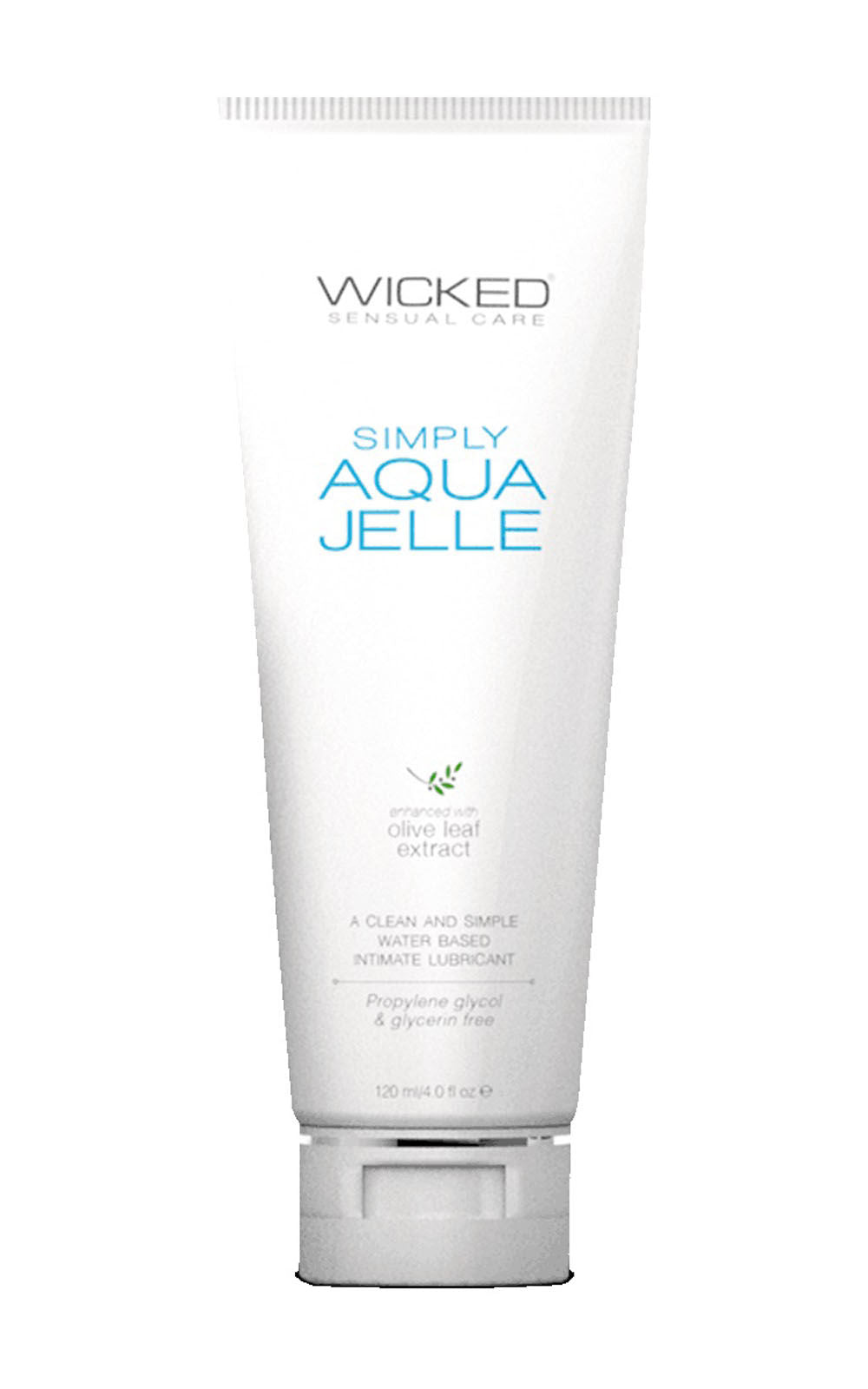 Lubricante sin fragancia Simply Aqua Jelle - 4 onzas líquidas Onz.