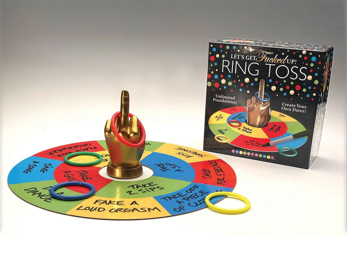 Let's Get Fucked Up Ring Toss - Love It Wet