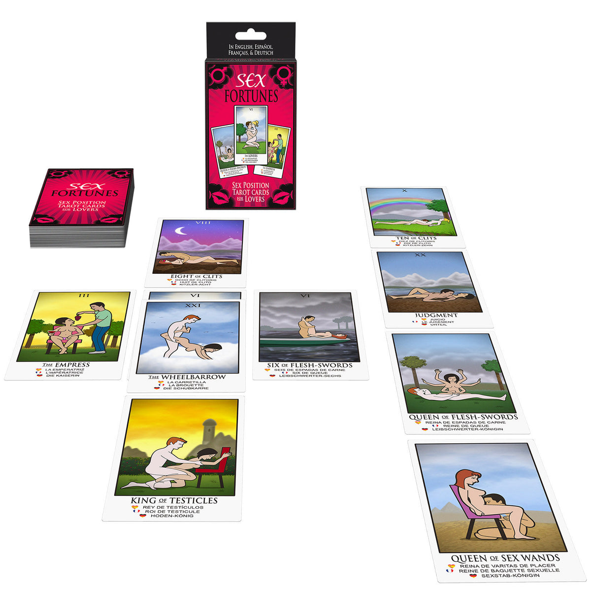 Juego de cartas Sex Fortunes