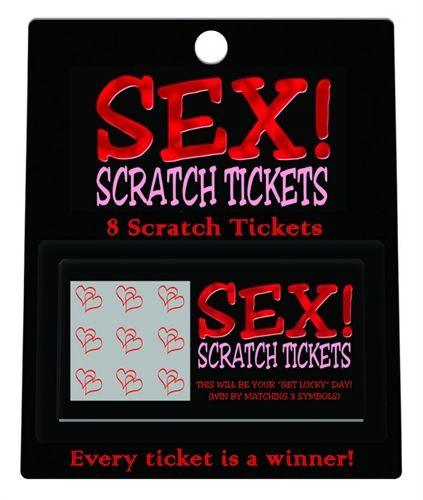Sex! Scratch Tickets - Love It Wet