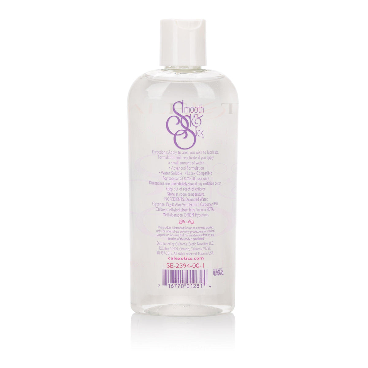 Smooth and Slick Lubricant 8 Oz. - Love It Wet