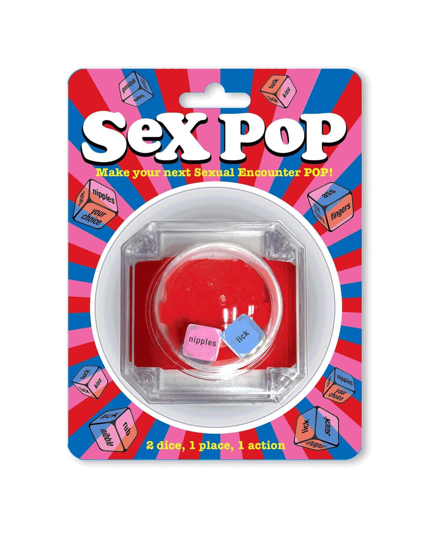 Sex Pop Popping Dice Game - Love It Wet