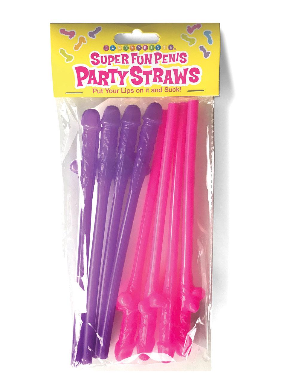 Super Fun Penis Party Straws - Love It Wet