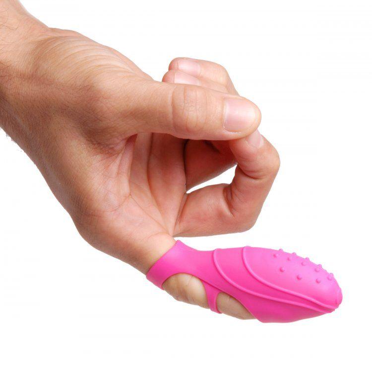 Bang Her Silicone G-Spot Finger Vibe Pink - Love It Wet