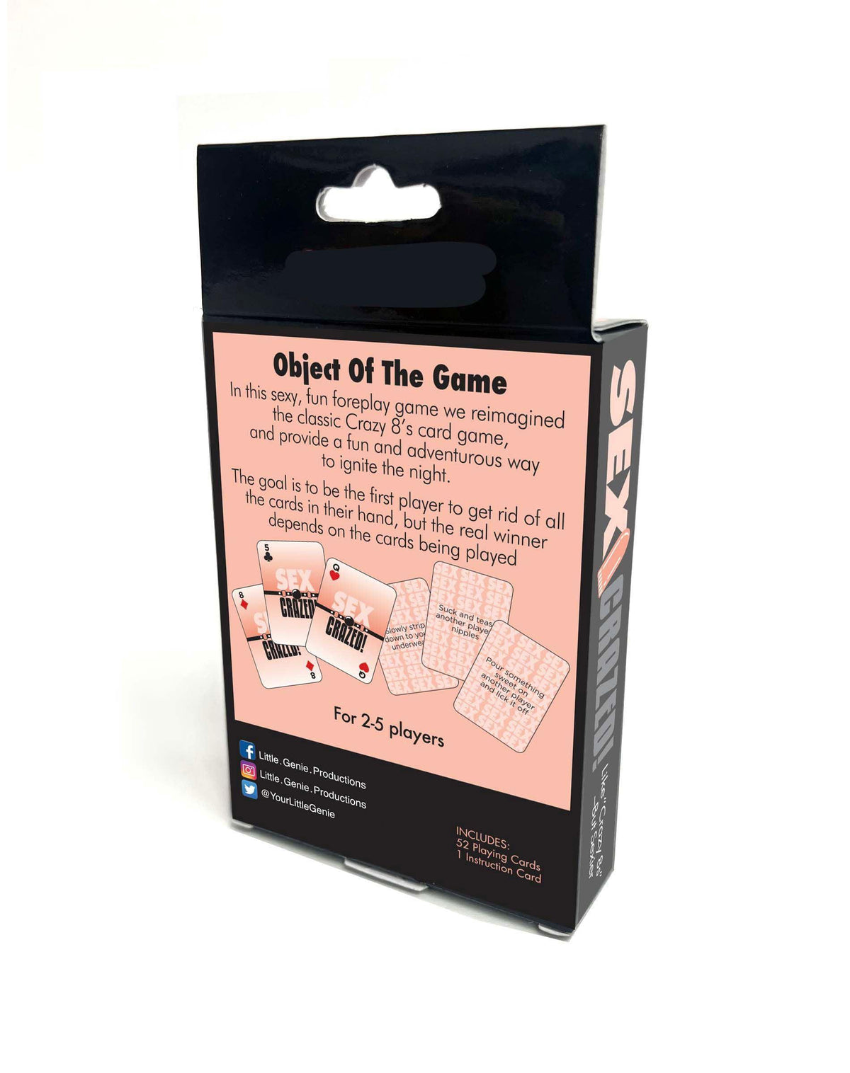 Sex Crazed Card Game - Love It Wet
