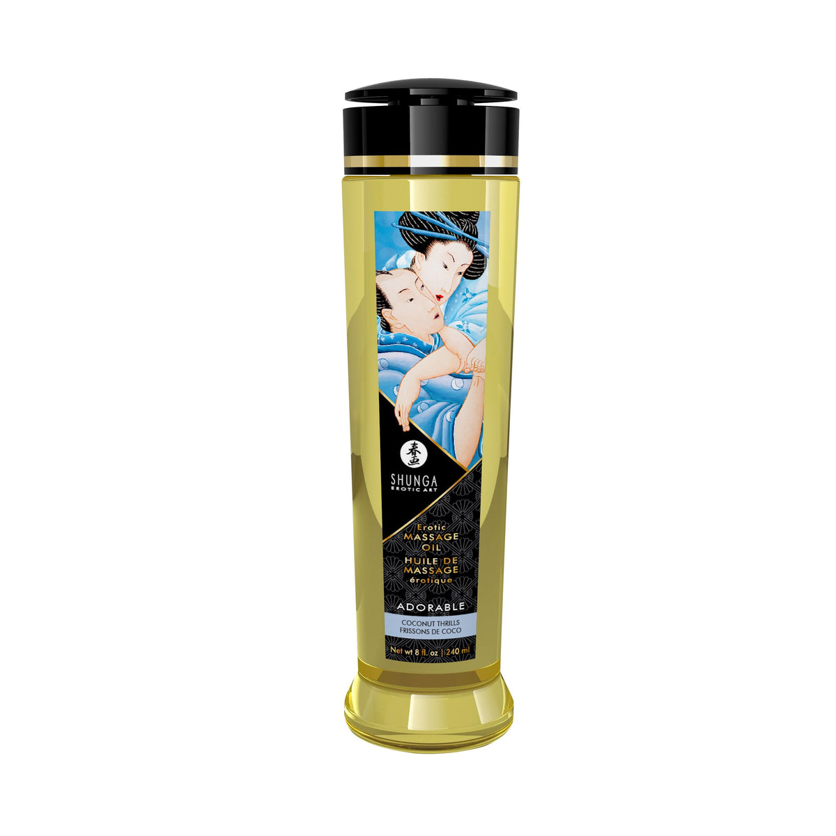 Massage Oils - Adorable 8 Fl. Oz. Coconut Thrills