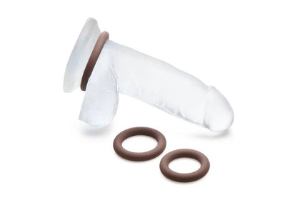 Jock Silicone Cock Ring Set in - Medium