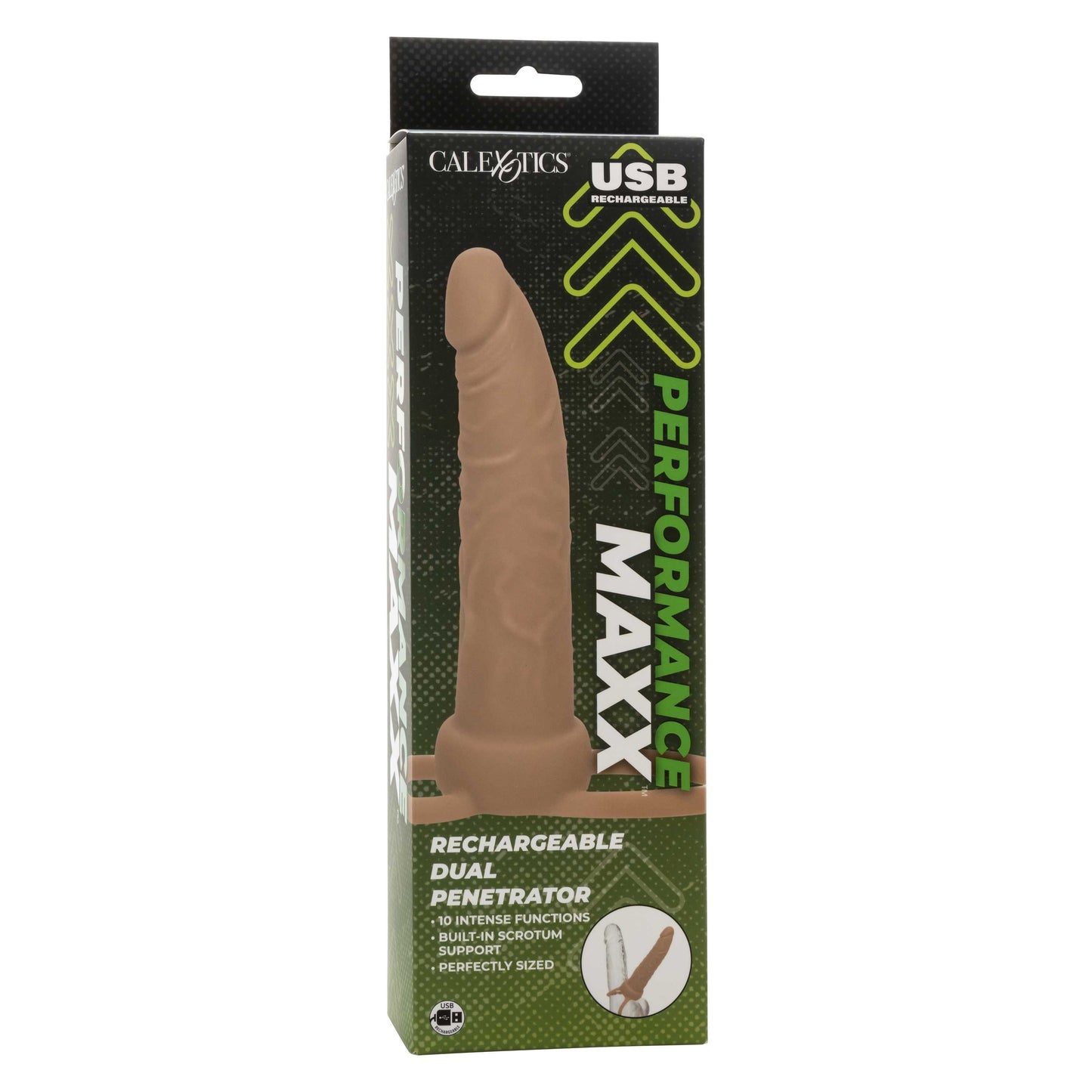 Performance Maxx Rechargeable Dual Penetrator -  Ivory