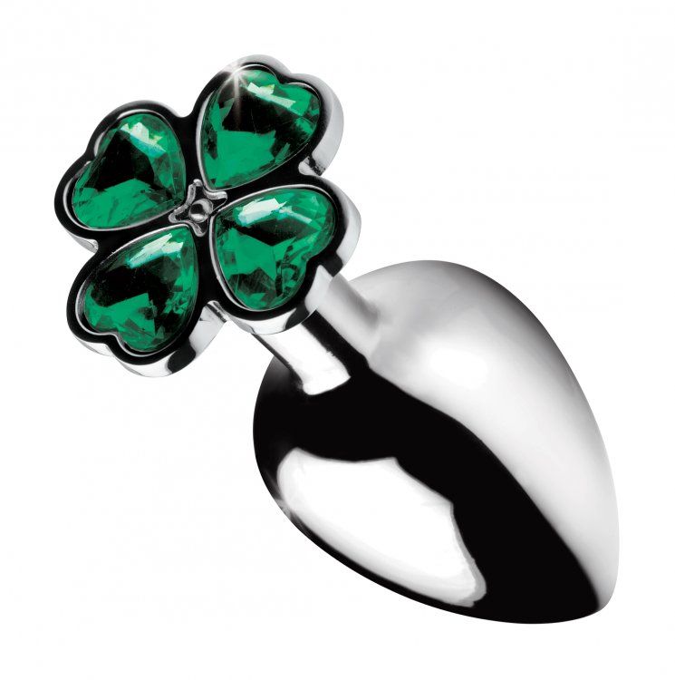 Lucky Clover Gem Anal Plug - Small