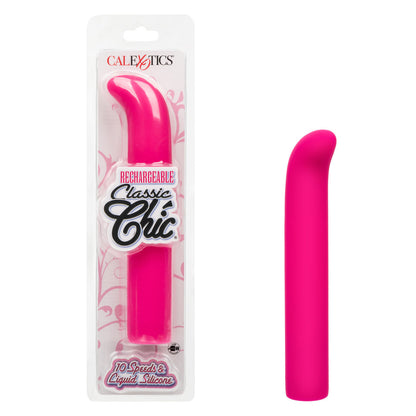 Rechargeable Classic Chic  Standard "G" Vibrator - Pink