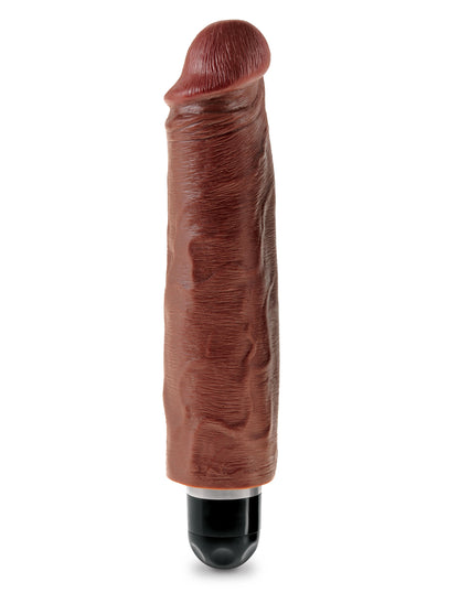 King Cock 7 Inch Vibrating Stiffy - Light