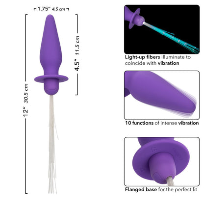 Southern Lights - Vibrating Light Up Anal Probe