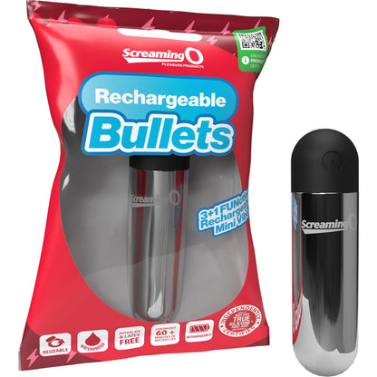 Screaming O Rechargeable Bullets - Blue