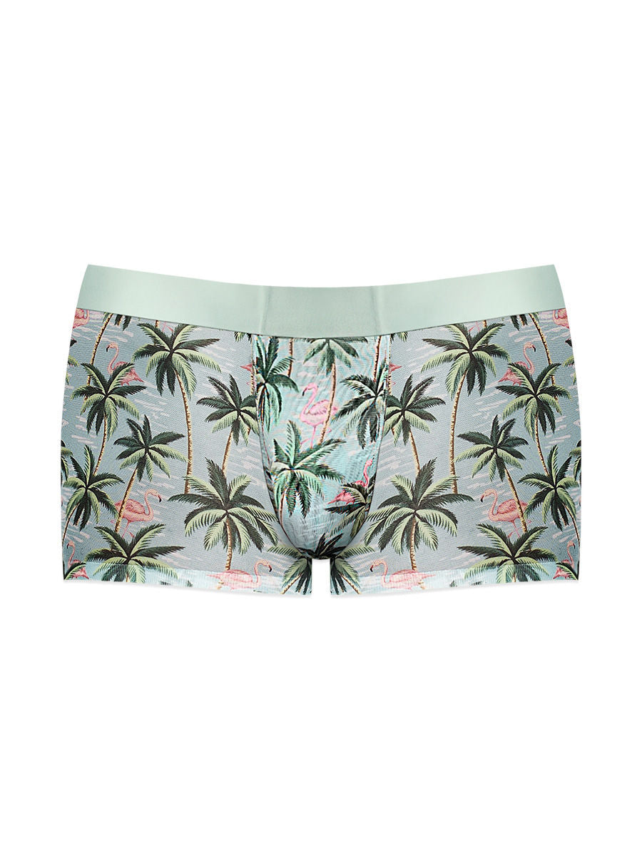 Sheer Prints - Seamless Sheer Short - Small -  Flamingo