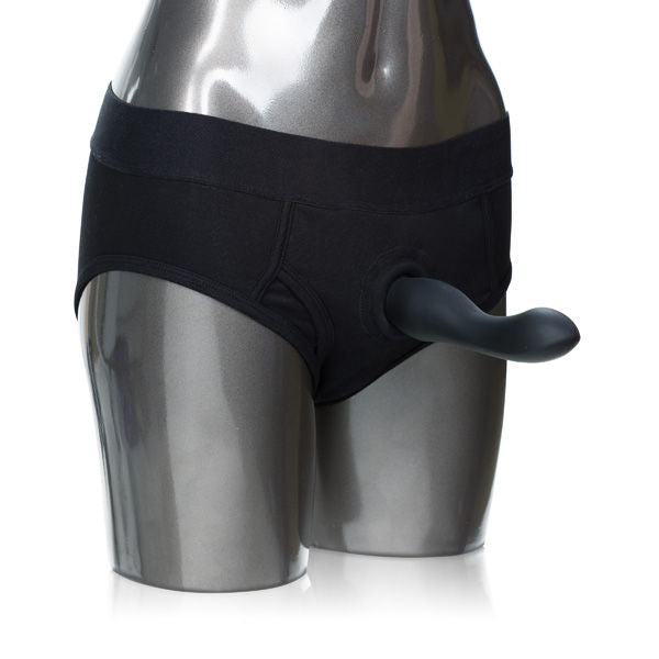 Packer Gear Boxer Brief Harness - Large/extralarge - Black