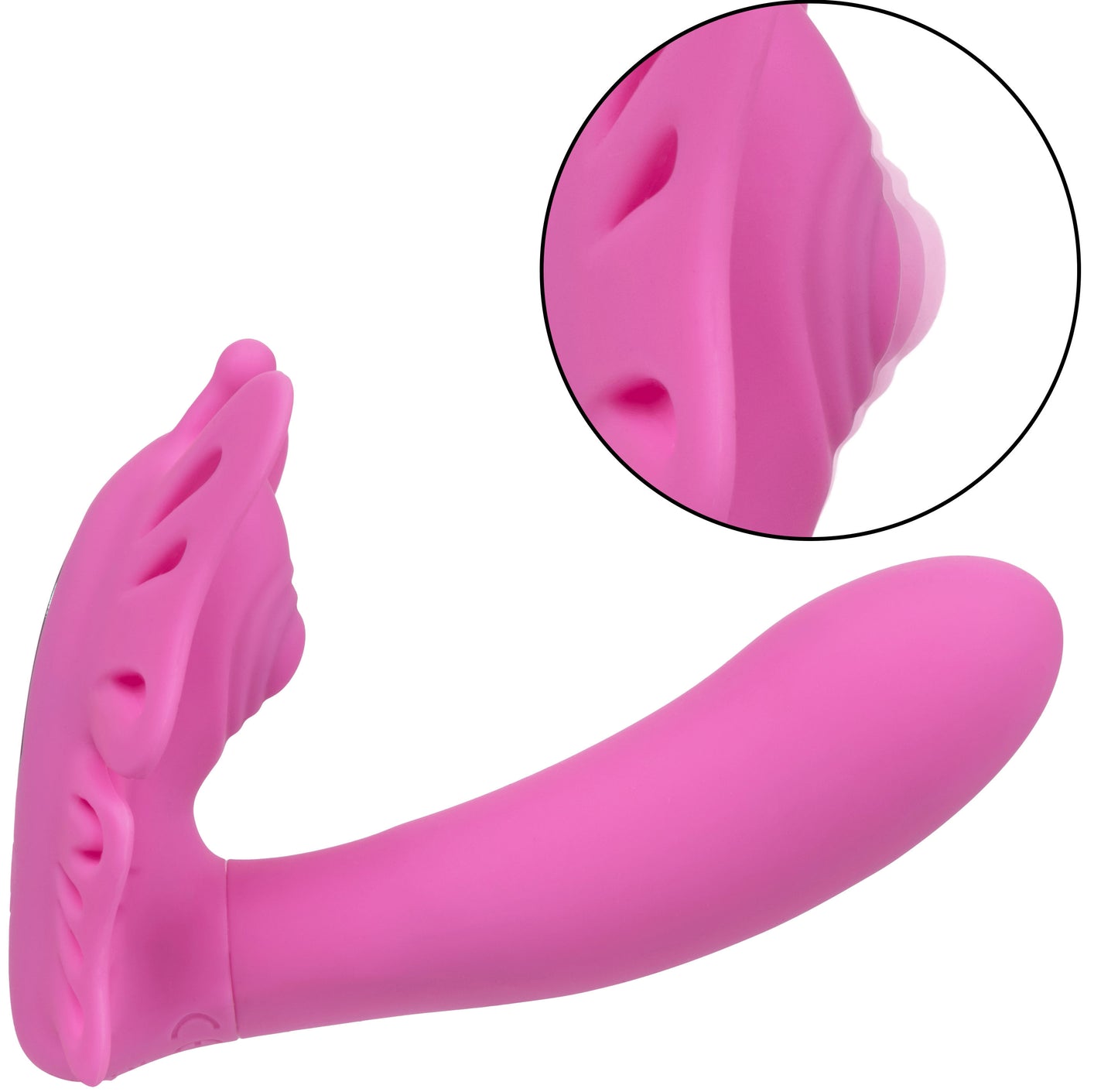 Venus Butterfly Silicone Remote Pulsating Venus G  - Pink