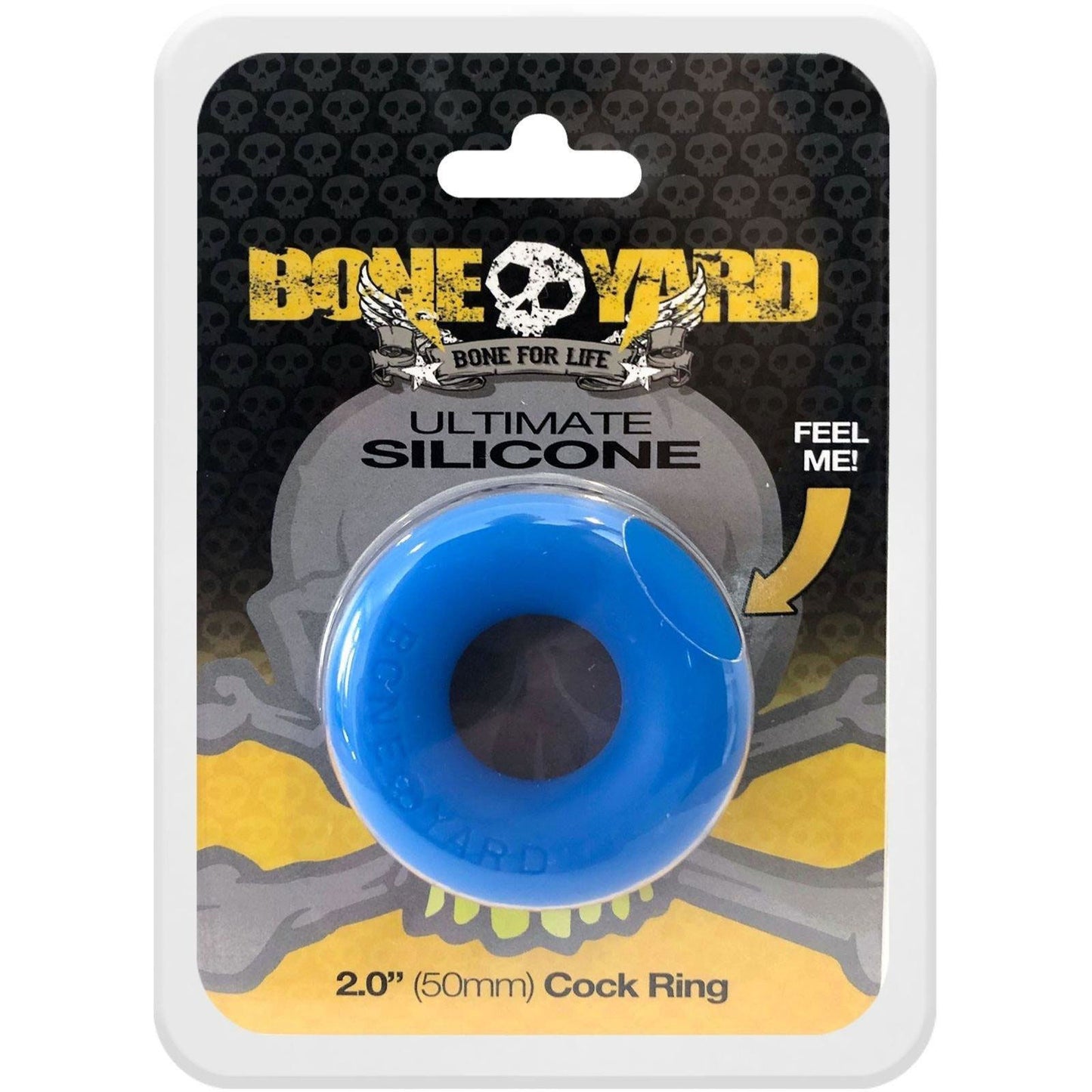 Ultimate Silicone Cock Ring - Yellow