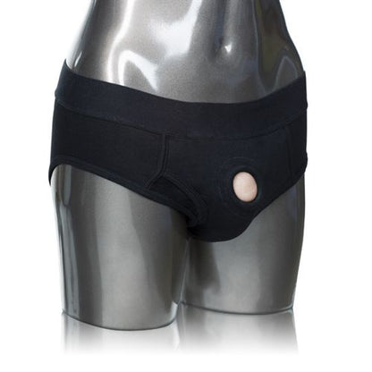 Packer Gear Boxer Brief Harness - Large/extralarge - Black
