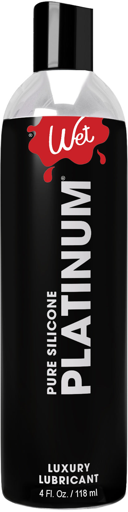 Wet Platinum - Luxury Silicone Based Lubricant for Men, Women & Couples