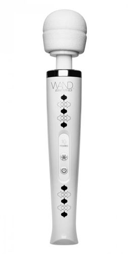 Utopia 10 Function Cordless Rechargeable Wand Massager - White