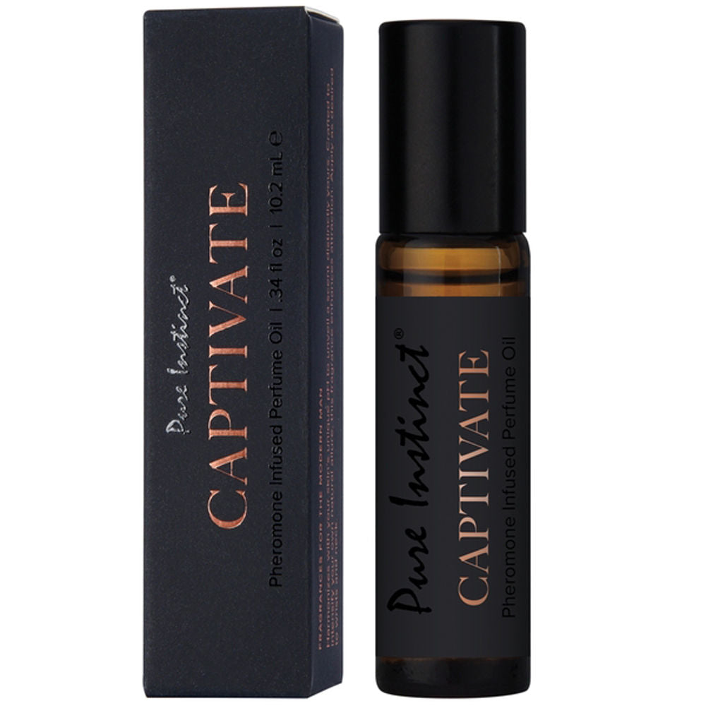 Pure Instinct Pheromone Perfume Oil Captivate 10.2 ml 0.34 ml
