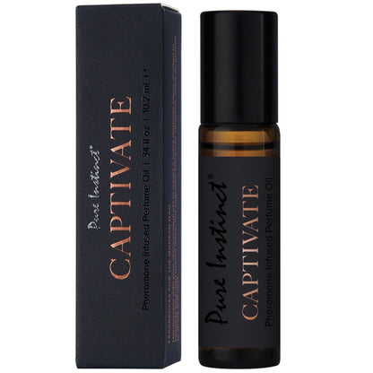 Pure Instinct Pheromone Perfume Oil Captivate 10.2 ml 0.34 ml
