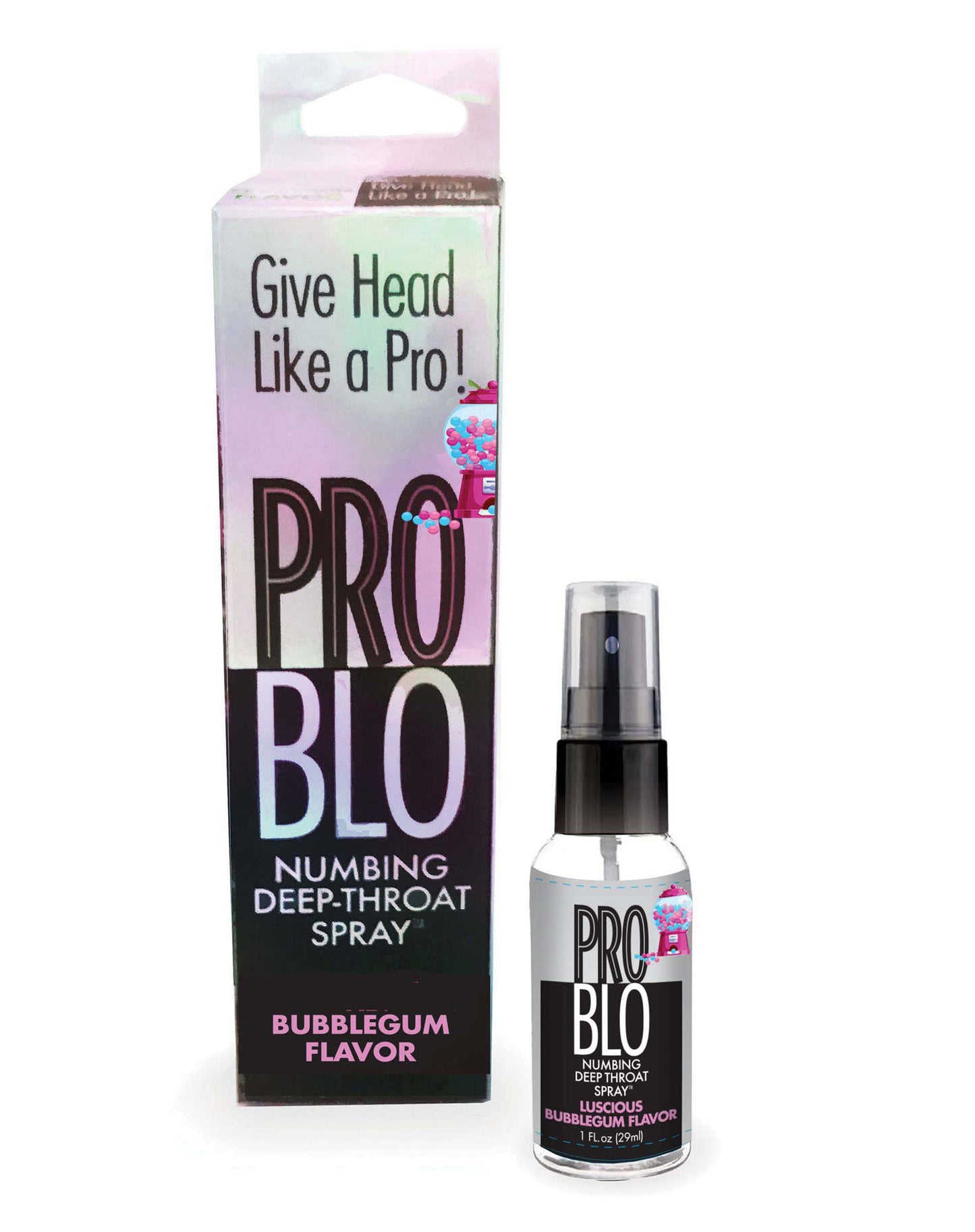 Pro Blo Throat Numbing Spray 1oz - Cotton Candy