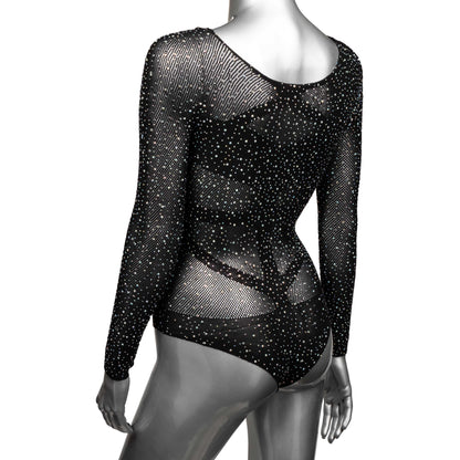 Radiance Long Sleeve Body Suit - One Size - Black