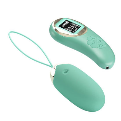 Mina Vibrating Remote Control Egg - Blue